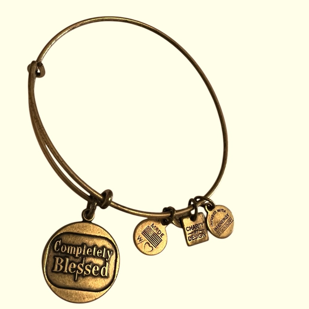 Alex and Ani ‘Completely Blessed’ Bracelet in Gold color